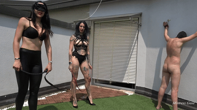 MISTRESS GAIA - EXTREME TREATMENT WITH OUR WHIPS - HD