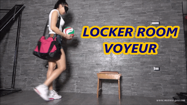 MISTRESS GAIA - LOCKER ROOM VOYEUR -HD